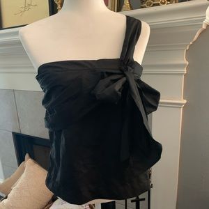 Tuckernuck Pomander Place One Shoulder Blouse